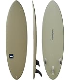 ビーチアクセス　5.4 ミニシモンズ　ワックスフリー　鵠沼周辺手渡しのみ Amazon | Beach Access ソフトボード サーフボード 5'4” 35L ミニ